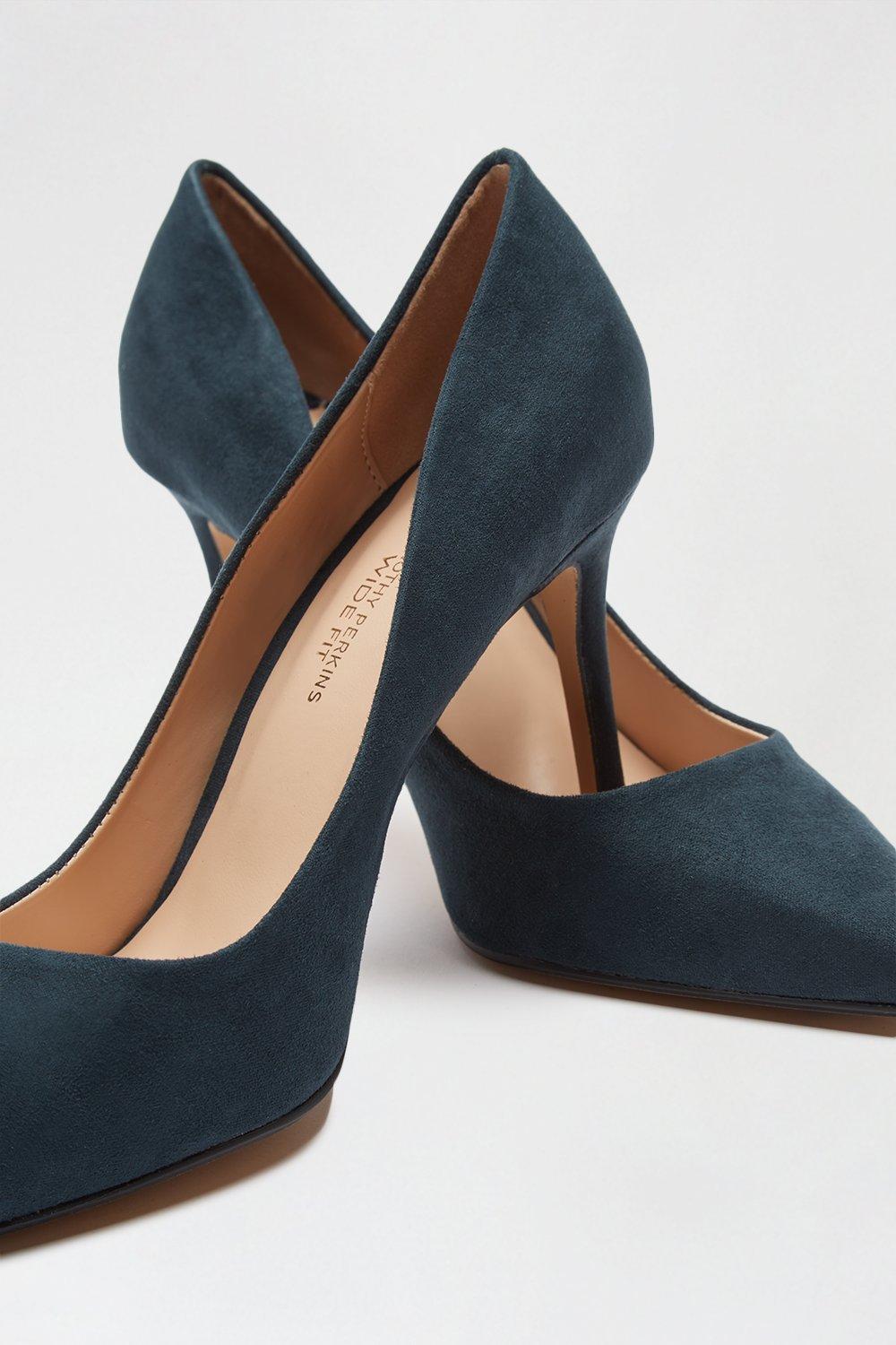 Dark on sale teal heels